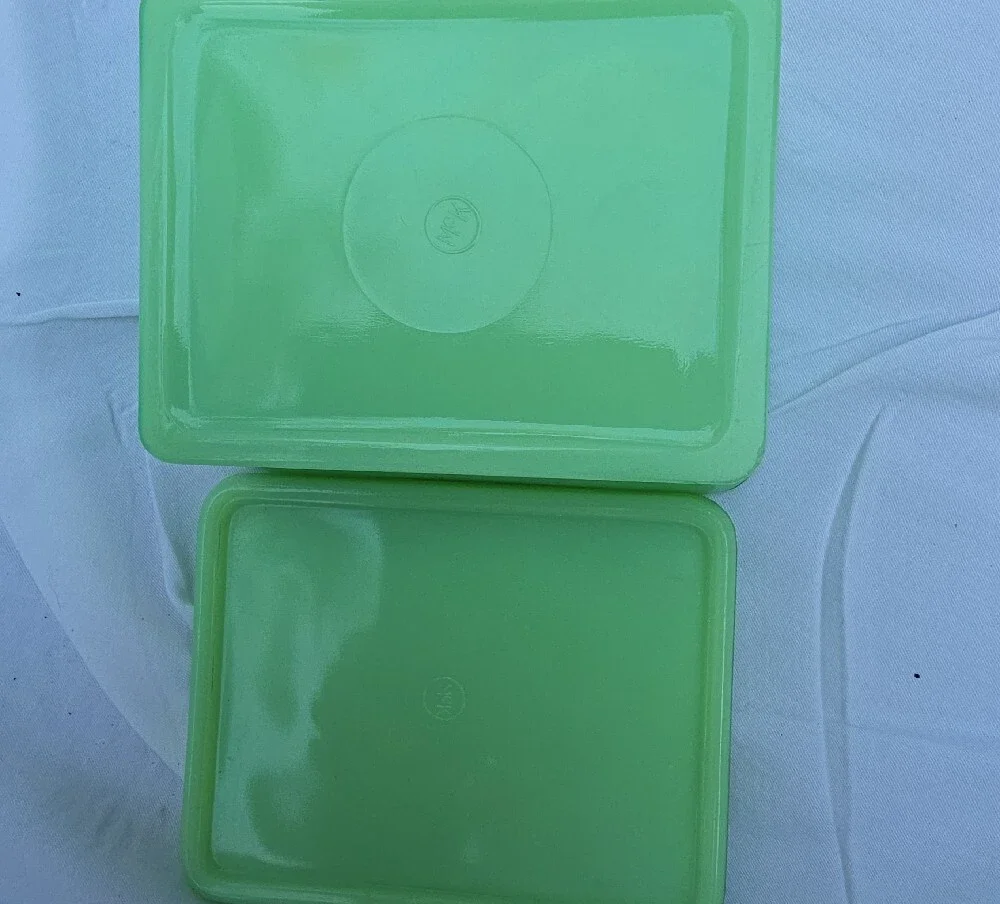 McKee Glass Company Jadite Small refrigerator dish